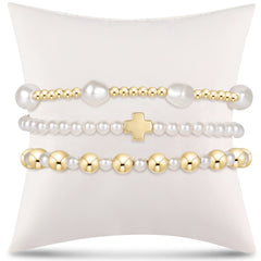 enewton Extends - not your grandma's pearls gift stack