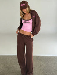 Merryn Track Pant - Chocolate